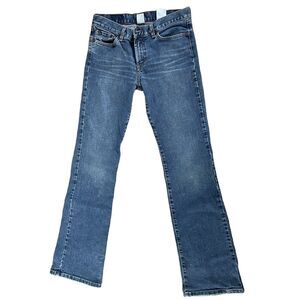 Vtg Lucky Brand Dungarees Jeans Women 6/28 made in USA boot flare Gene Montesano